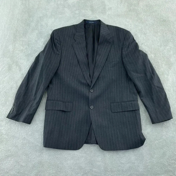 Polo University Club by Ralph Lauren Wool Blazaer mens 43R Charcoal 0566 - Picture 1 of 10